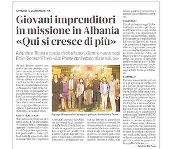 Missione Albania art. la tribuna