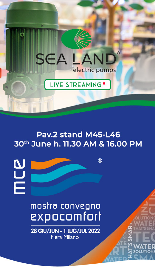 Segui le dirette streaming di SEA LAND dalla fiera MCE 2022 di Milano